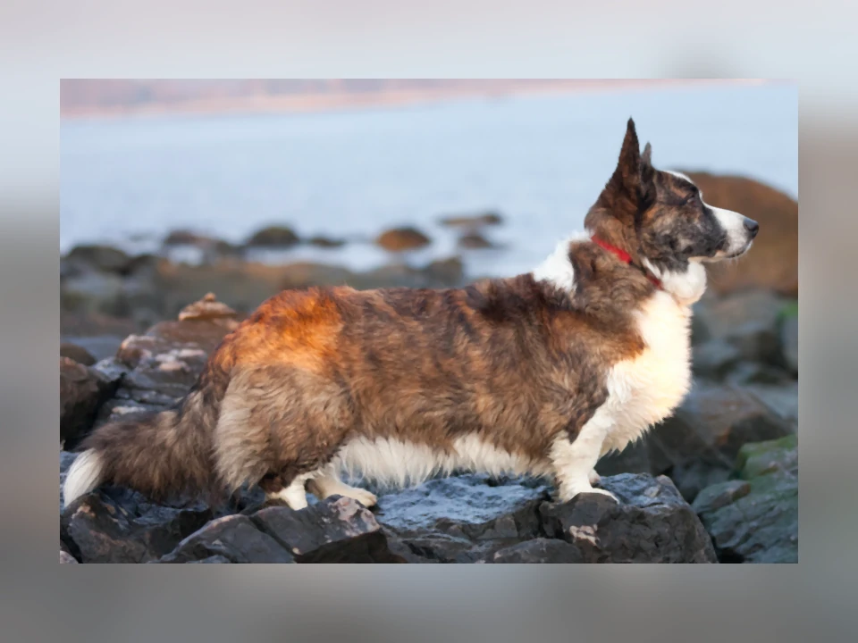 Cardigan Welsh Corgi dog in a natural setting
